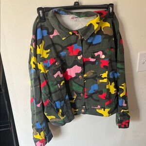 Colorful Camouflage Jacket